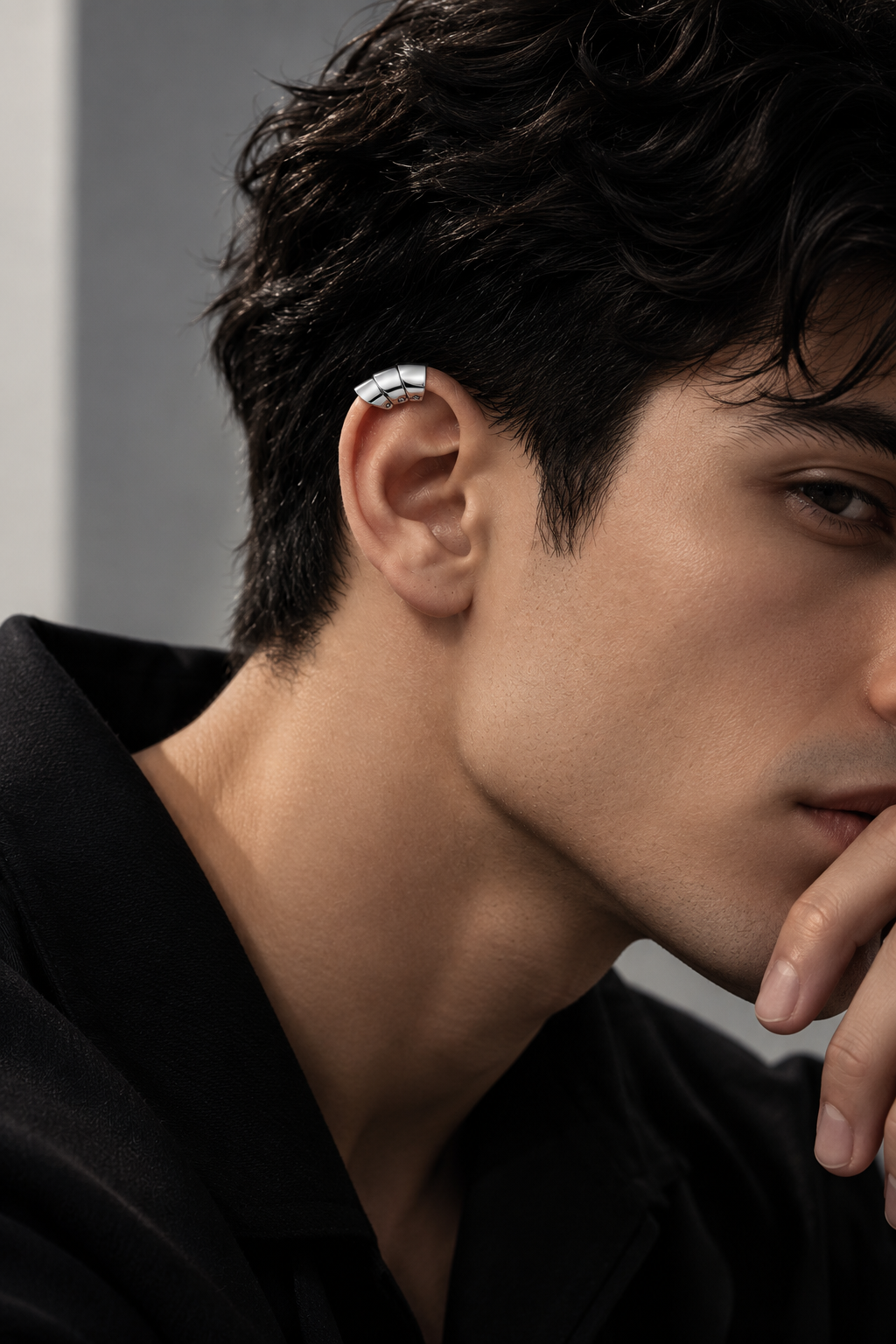 925 Silver Ear Cuff for Men & Women